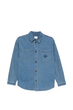 giacca in tessuto denim FENDI KIDS | JUA267AVVUF0QG0